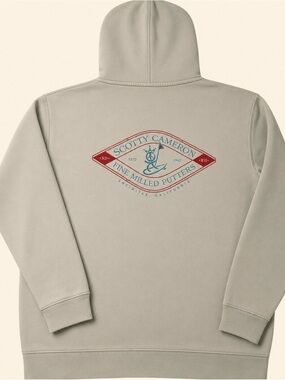 NWT SCOTTY CAMERON GALLERY Peace Surfer Hoodie Sweatshirt Sage size L Putters